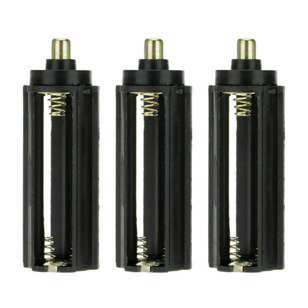 Super-Bright LED Tactical Flashlight 5 Modes Zoomable 2-Pack