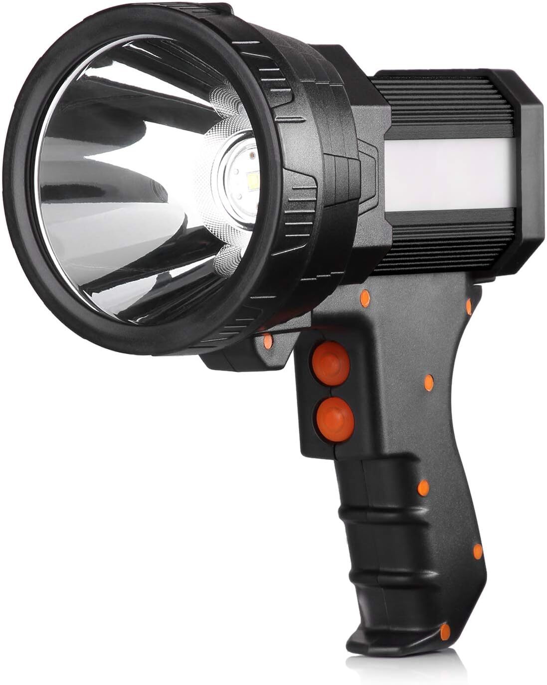 Super Bright Aluminium Alloy Flashlight 1000000 Lumens Waterproof Rechargeable
