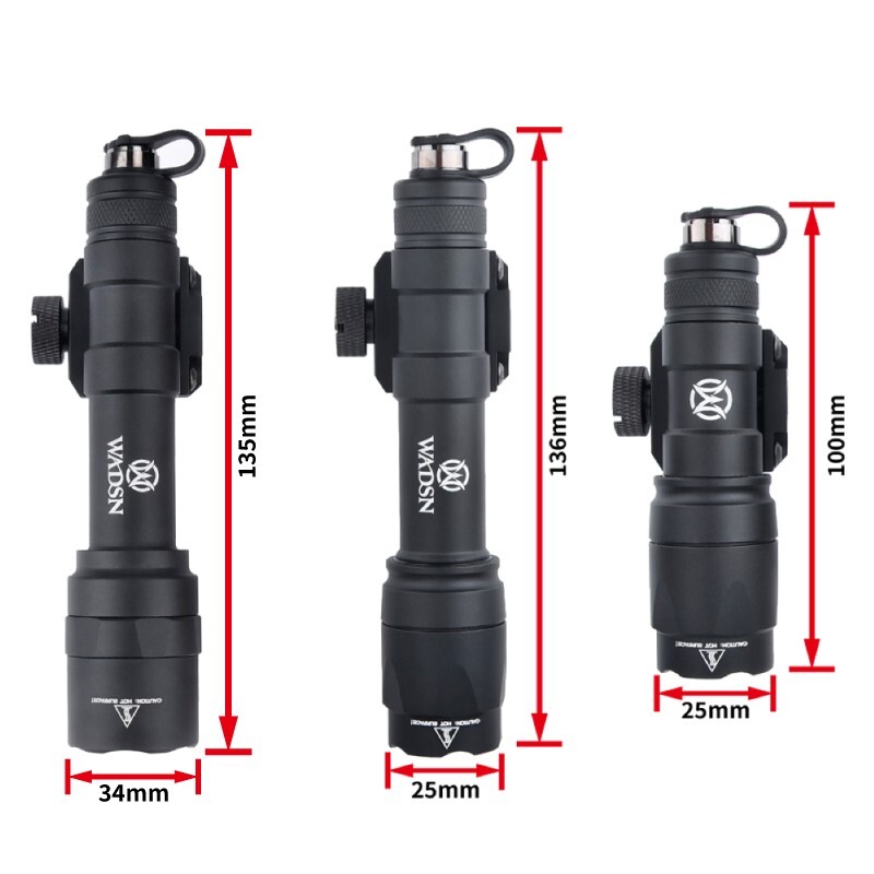 Tactical M600 M300 Offset Mount Weaponlight Modbutton Pressure Switch Base torch