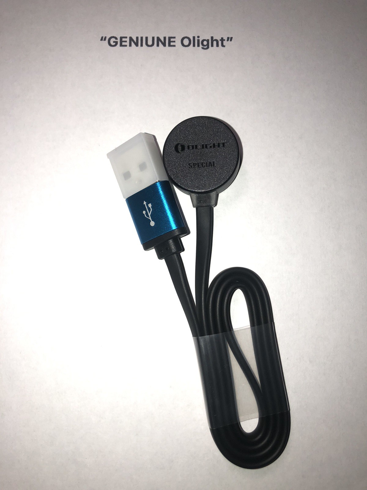 Olight MCC Charger Magnetic Charge Cable OEM / mini Baldr, PL, Valkyrie