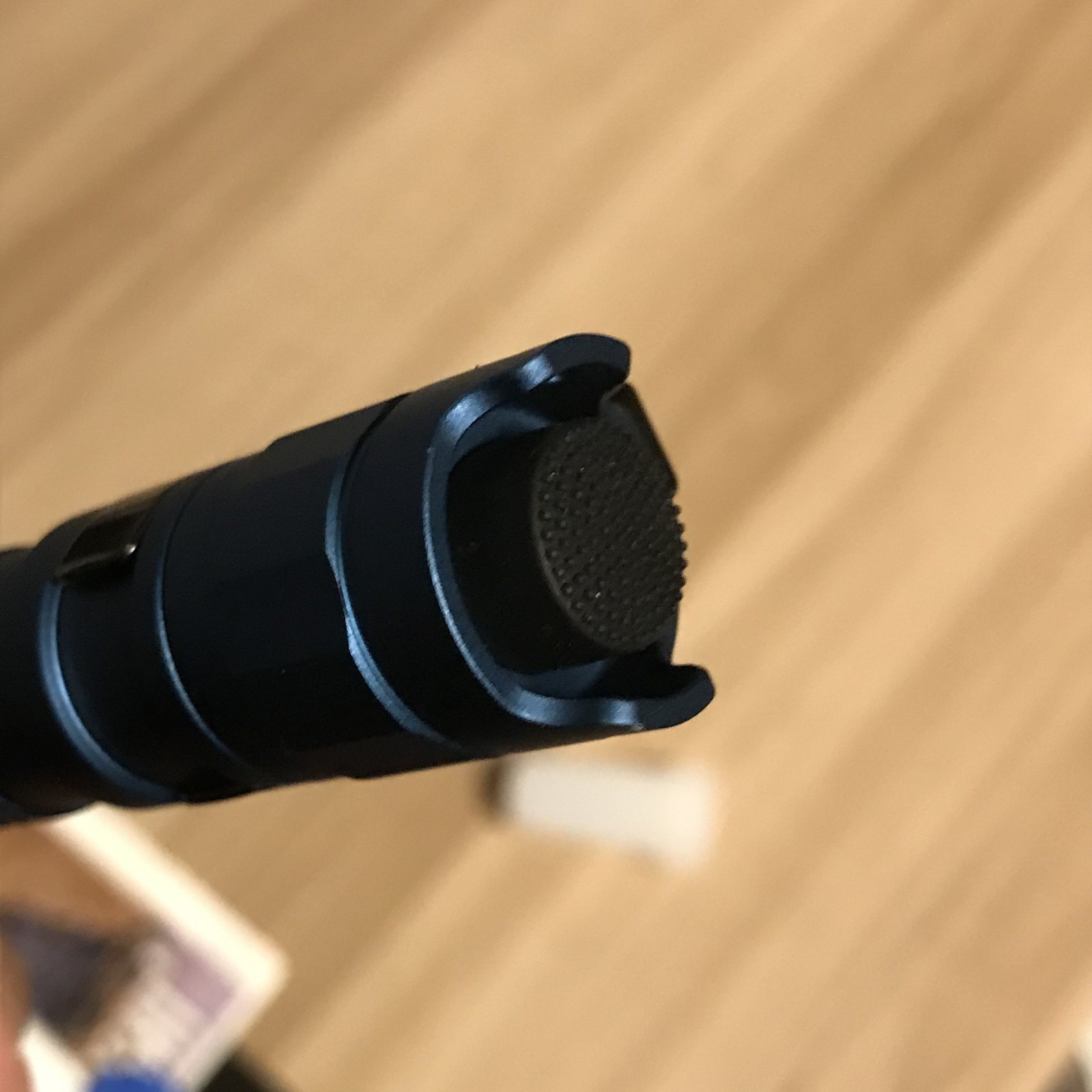Acebeam TAC 2AA 1400 Lumen LED Flashlight Chrome Blue Tactical Light