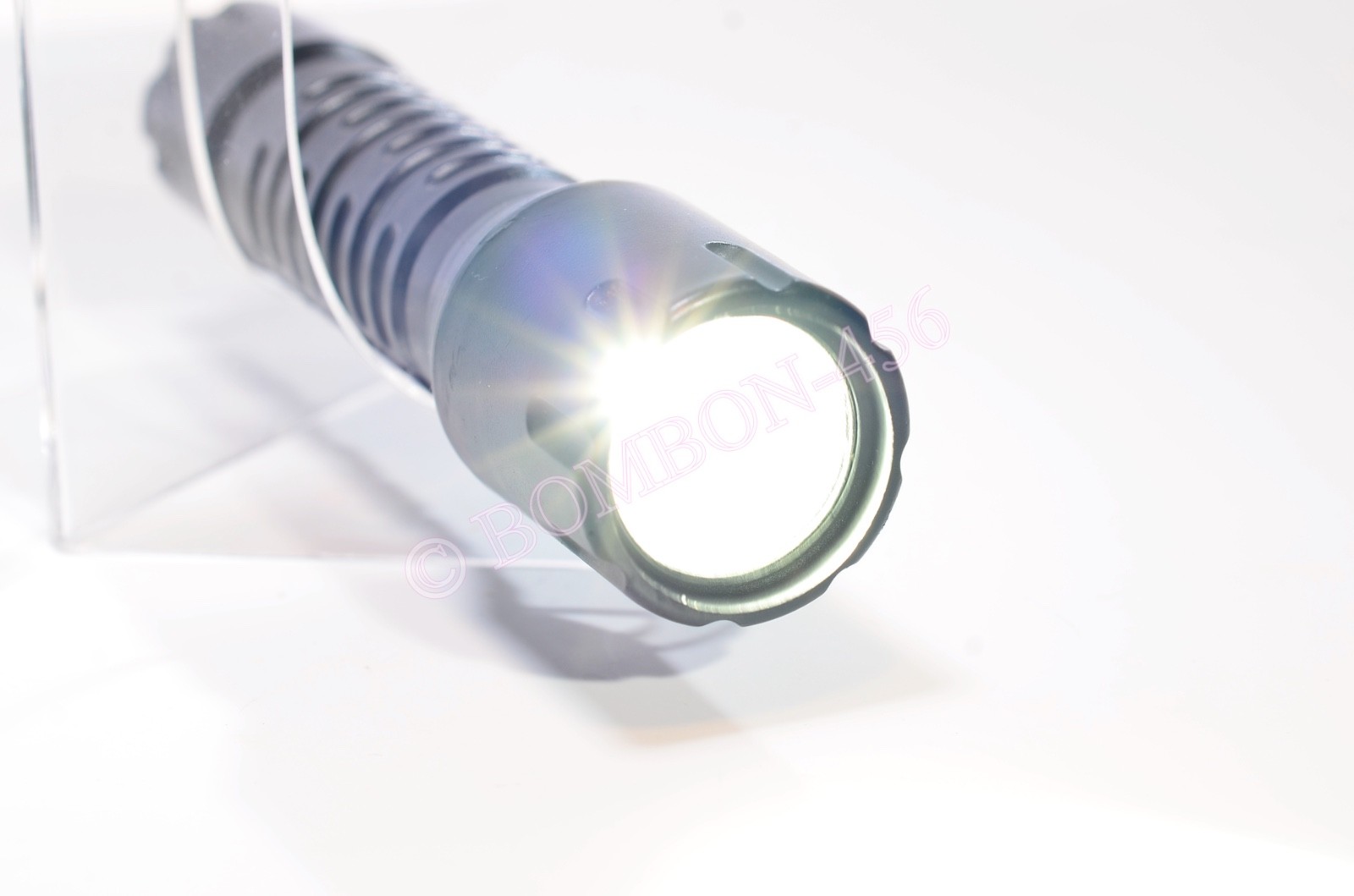 STRAMLIGHT POLYTAC LED USES 2 x CR123A Tactical Military Flashlight TESTED WORKS