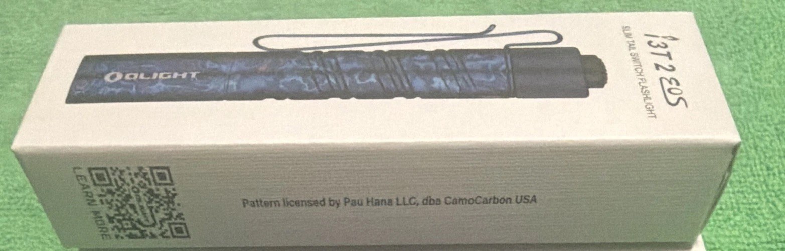 Limited Edition Olight Damtanium i3T 2 EOS Purple Camo Carbon BNIB from BROP/S2A