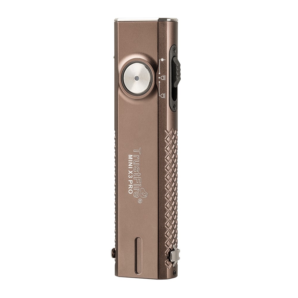 TrustFire MiniX3-PRO 2050LM EDC LED Flashlight UV Green Laser Red Blue Light US