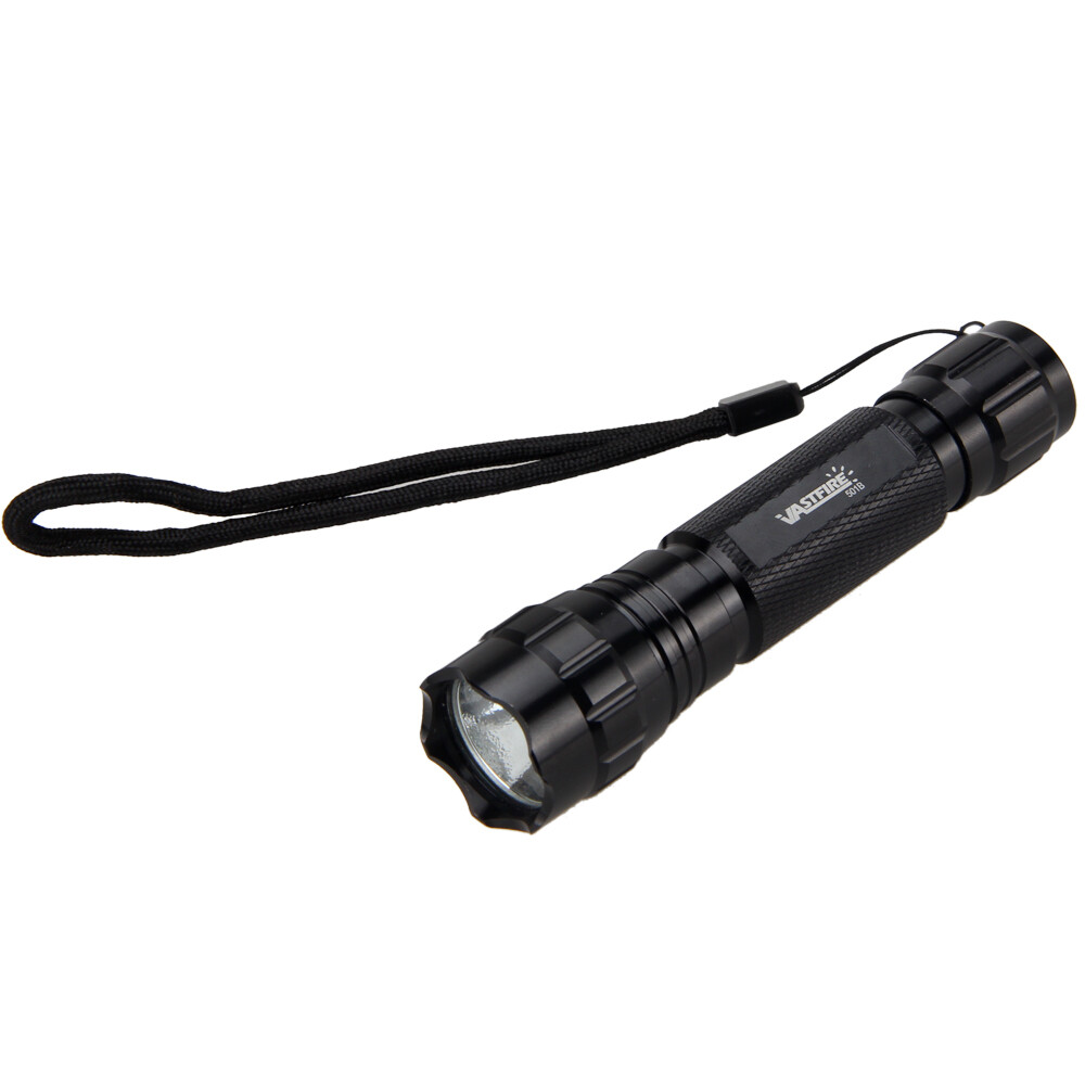 Hunting Red LED Flashlight Torch Predator Rifle Night Light 500Yards 20mm Rail