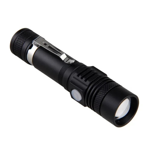 Rechargeable 990000LM LED Flashlight Tactical Police Super Bright Torch Zoomable