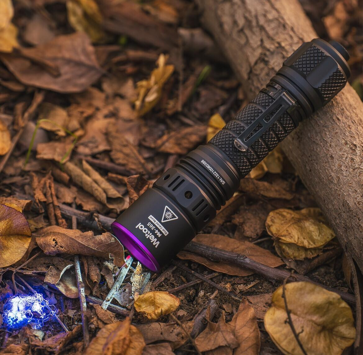 Weltool M4-365 High-Power 14,000mW UV 365nm Flashlight