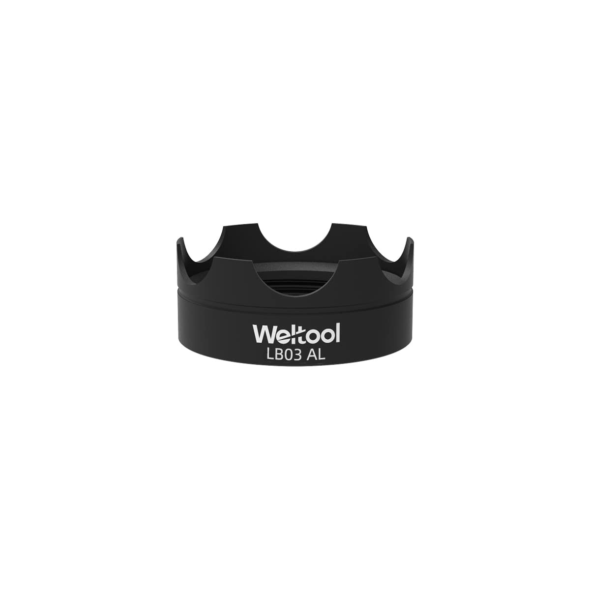 LB03 AL Tactical Cap Strike Crenulated Bezel Upgrade Compatible with Maglite …