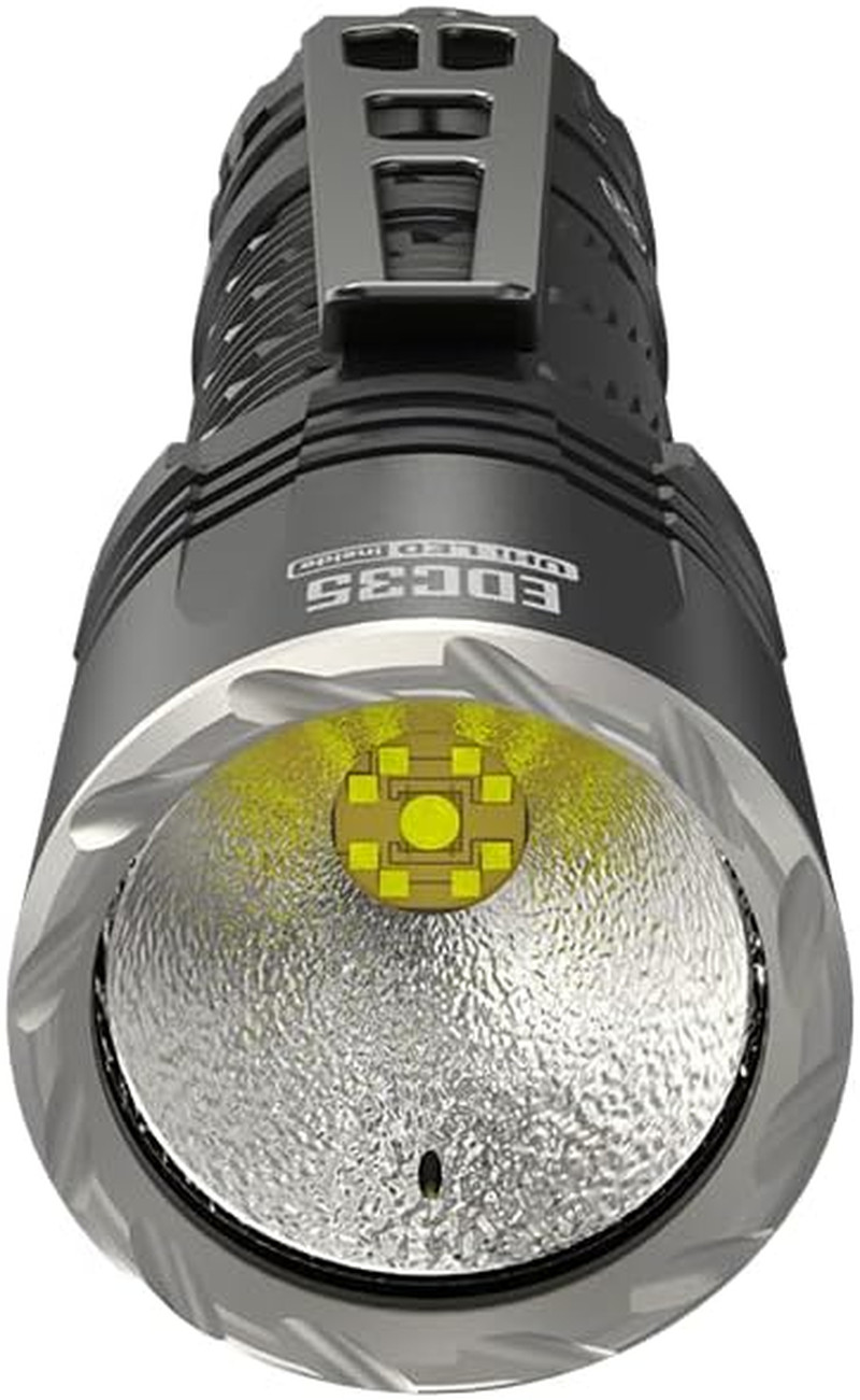 EDC35 5000 Lumen EDC Flashlight, USB-C Rechargeable, High Power Super Bright Sti