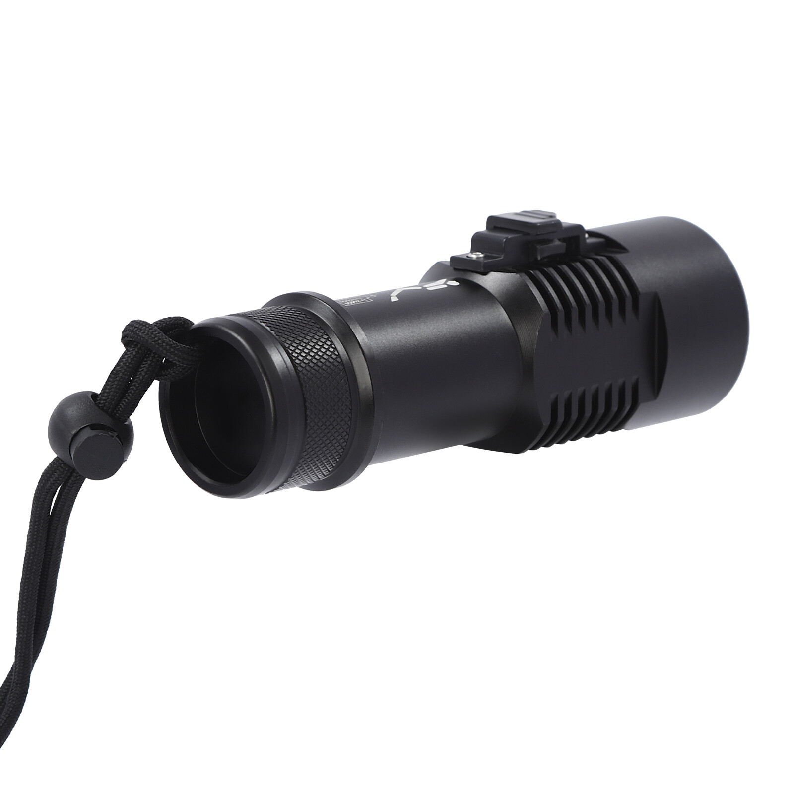 P70 LED Dive Light Waterproof Dual Color Submersible Torch 100m