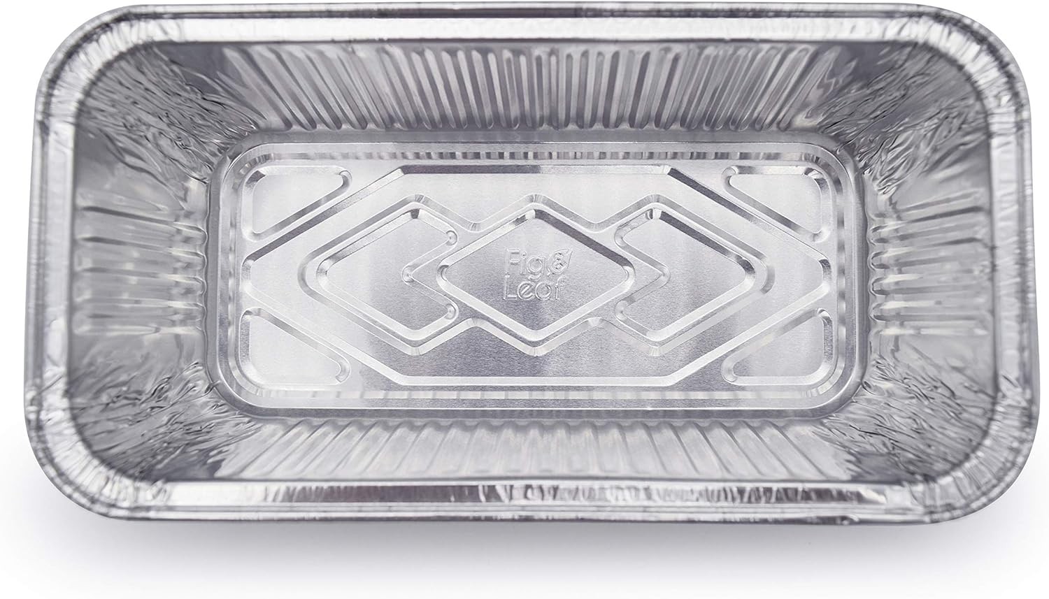 (100 Pack) Premium (8.5 x 4.5" x 2.5") – 2-LB Bread Pans, Silver