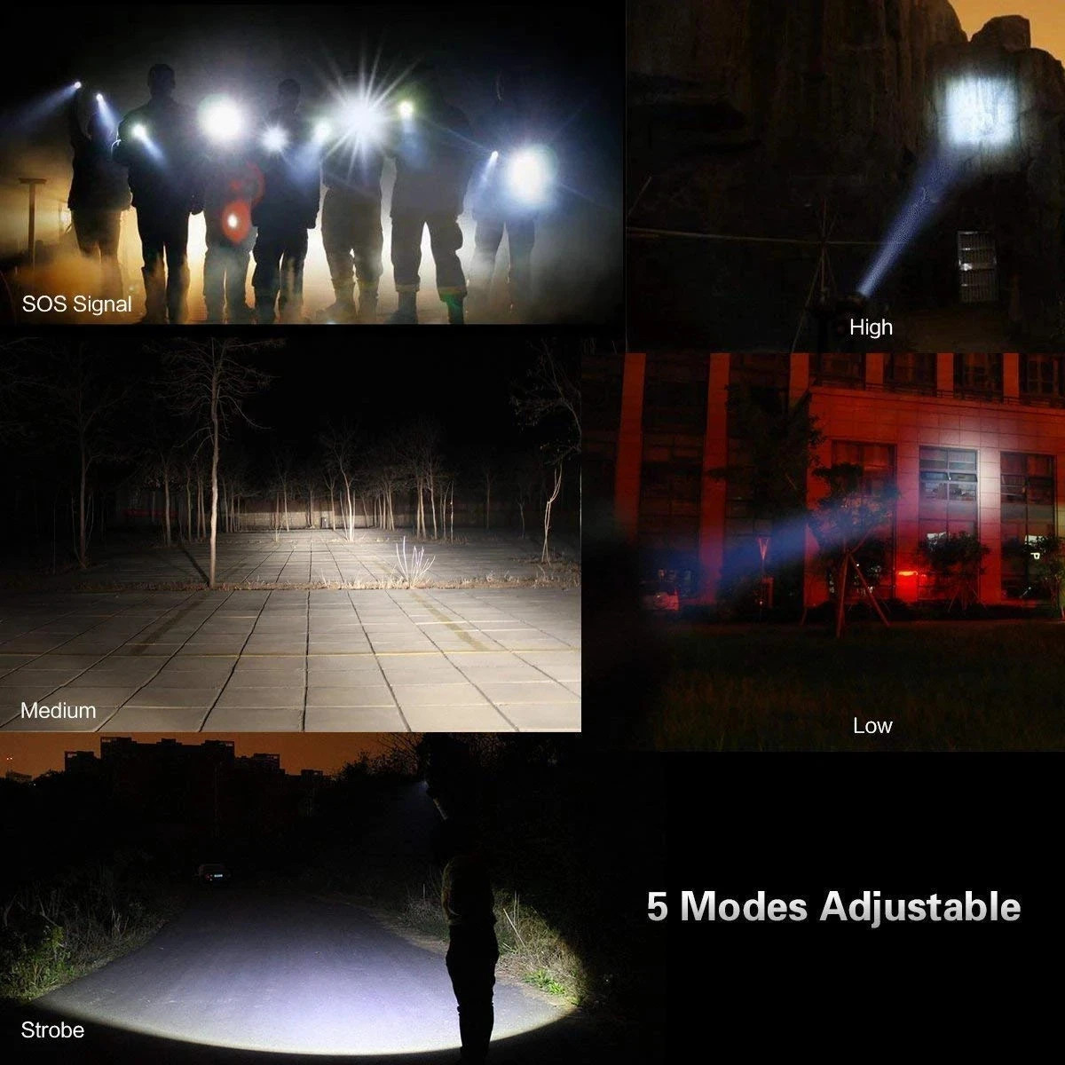 UV Flashlight Black Light Super Bright 120000lm Torch Ultra Violet Lamp LED