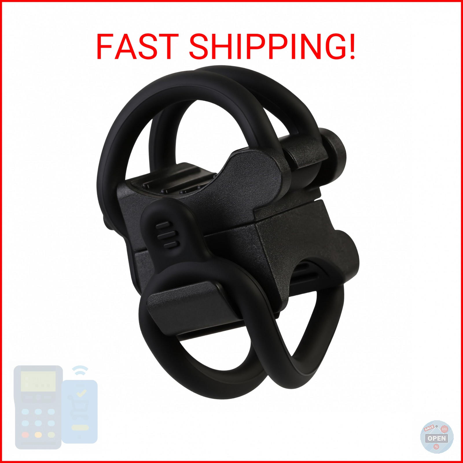 WHTCHSU 1 Pc Universal Flashlight Holder Bike Mount for Flashlight (Bike Lightin