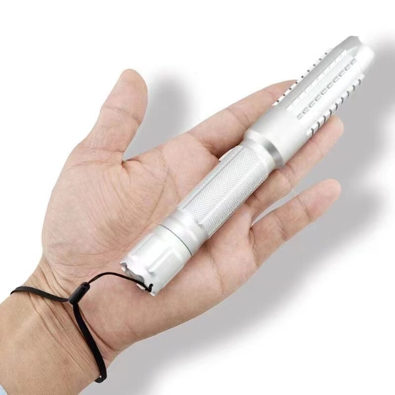 GreenYellow Laser Pointer Adjustable Focus 561nm Visible Laser Sight Flashlight