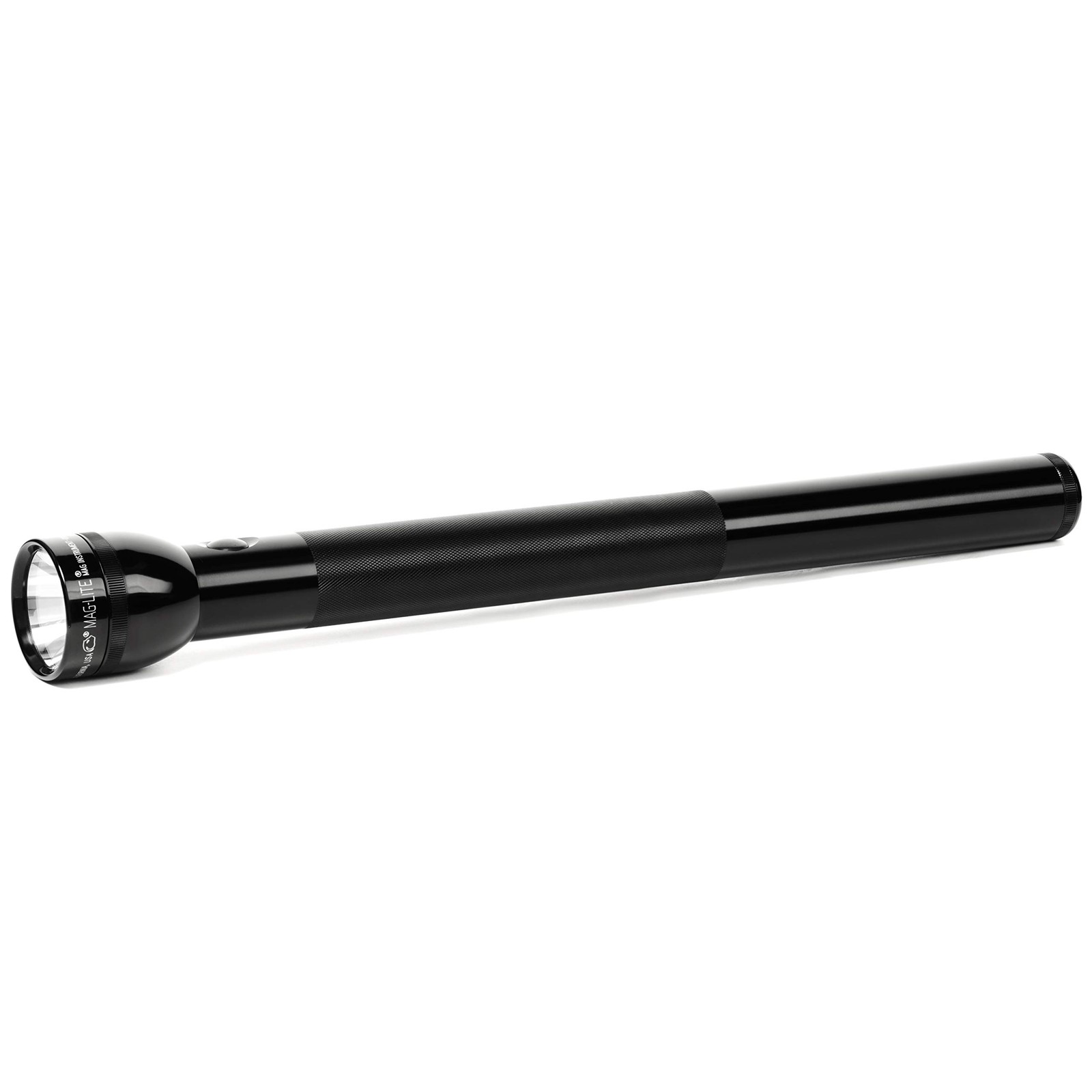 MagLite 6~Cell D Flashlight, Water~Resistant, Adjustable Beam, Black