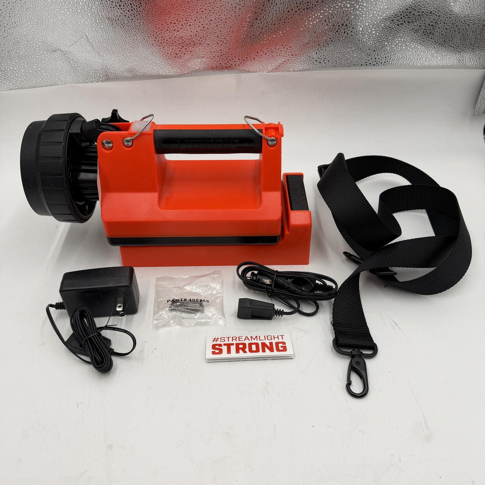 Streamlight 45861 E-Spot Firebox 1500-Lumen 110000 Candela Lantern Orange