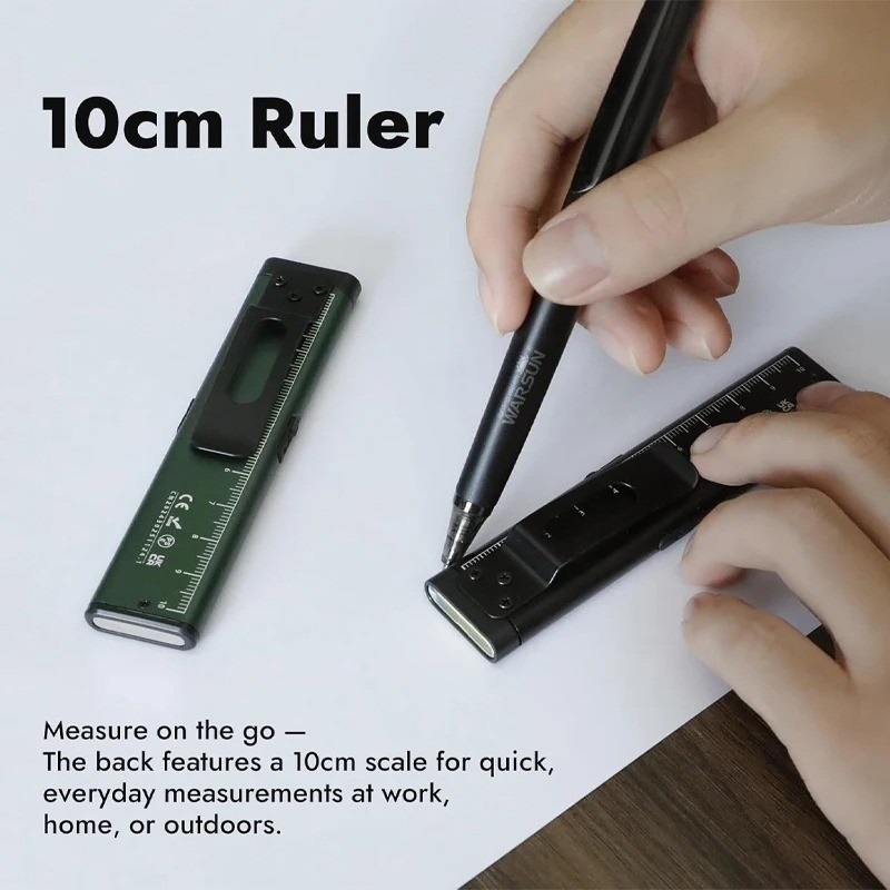 WARSUN T7 LED Flashlight 800LM Rechargeable Magnetic EDC Pocket Torch