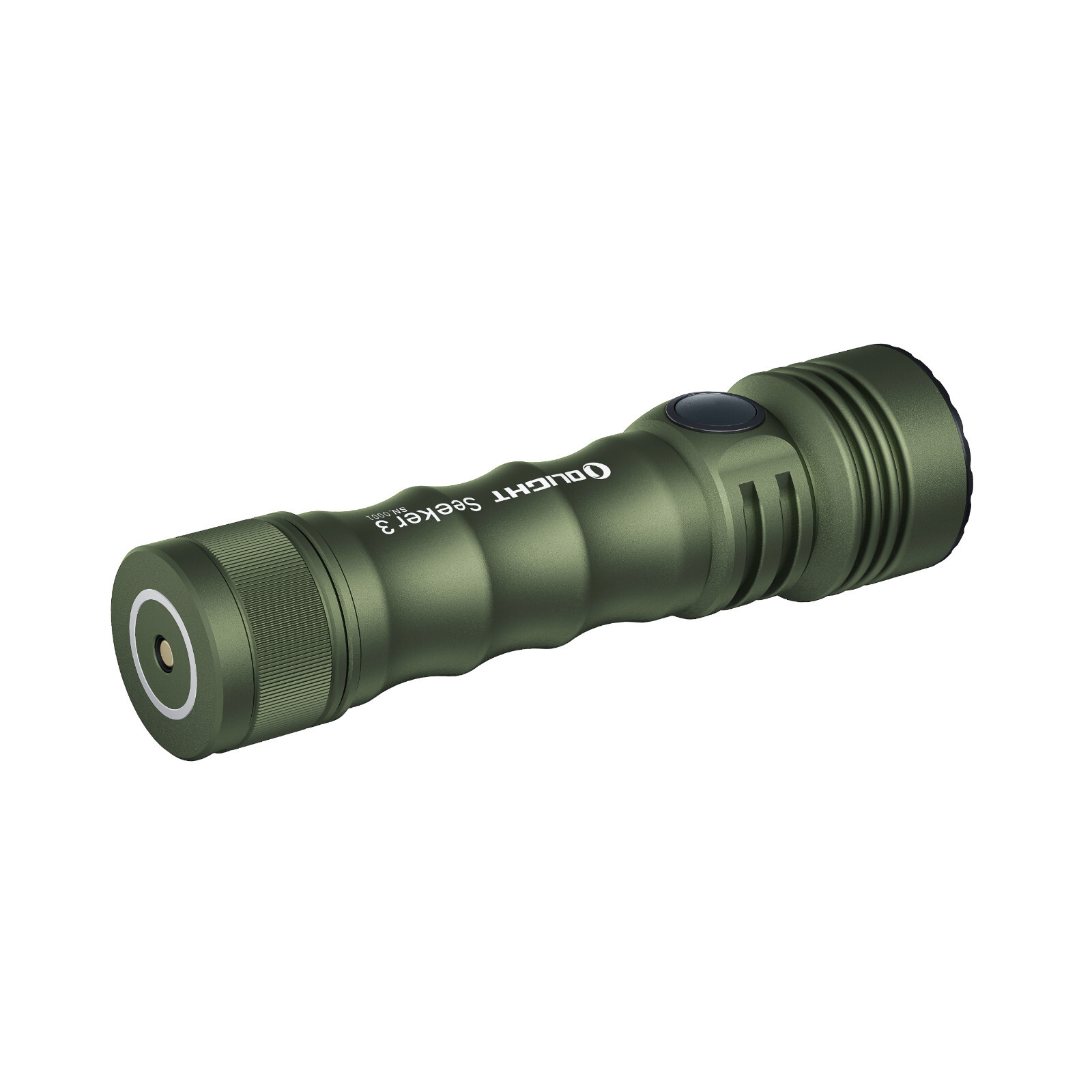 Olight Seeker 3 OD Green Rechargeable Floodlight Flashlight, 3500 Lumens, 220 M