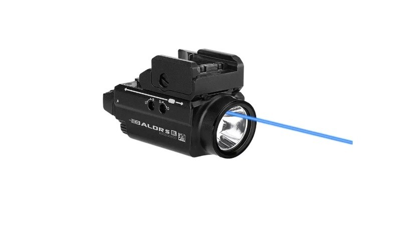 Olight Baldr S BL 800 Lumens LED Tactical Flashlight with Blue Laser Sight 69723
