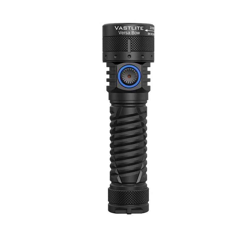 Vastlite Zoom LEP Flashlight 400 Lumen 3900 Feet Range USB Rechargeable Torch