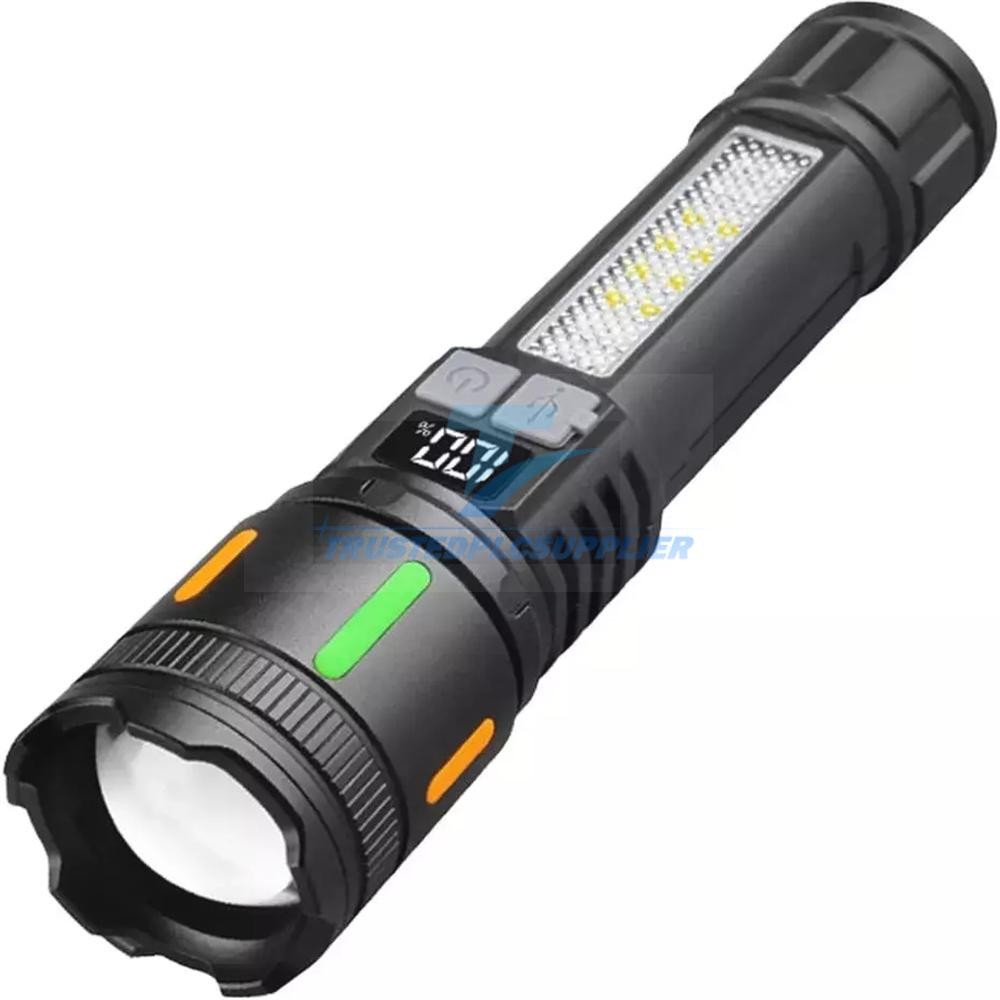 4 x 99000000 Lumens Super Bright LED USB Flashlight Rechargeable Work Light US
