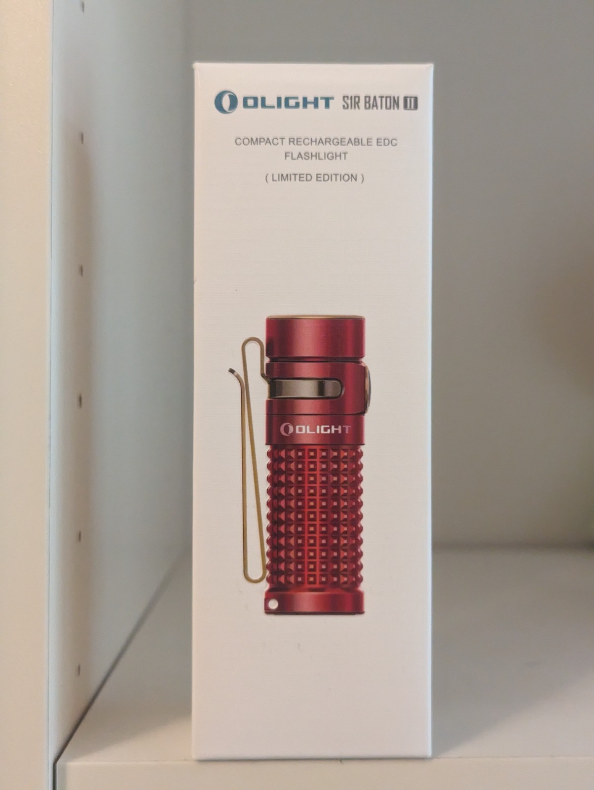 Olight Red S1R2 (Rare Color)