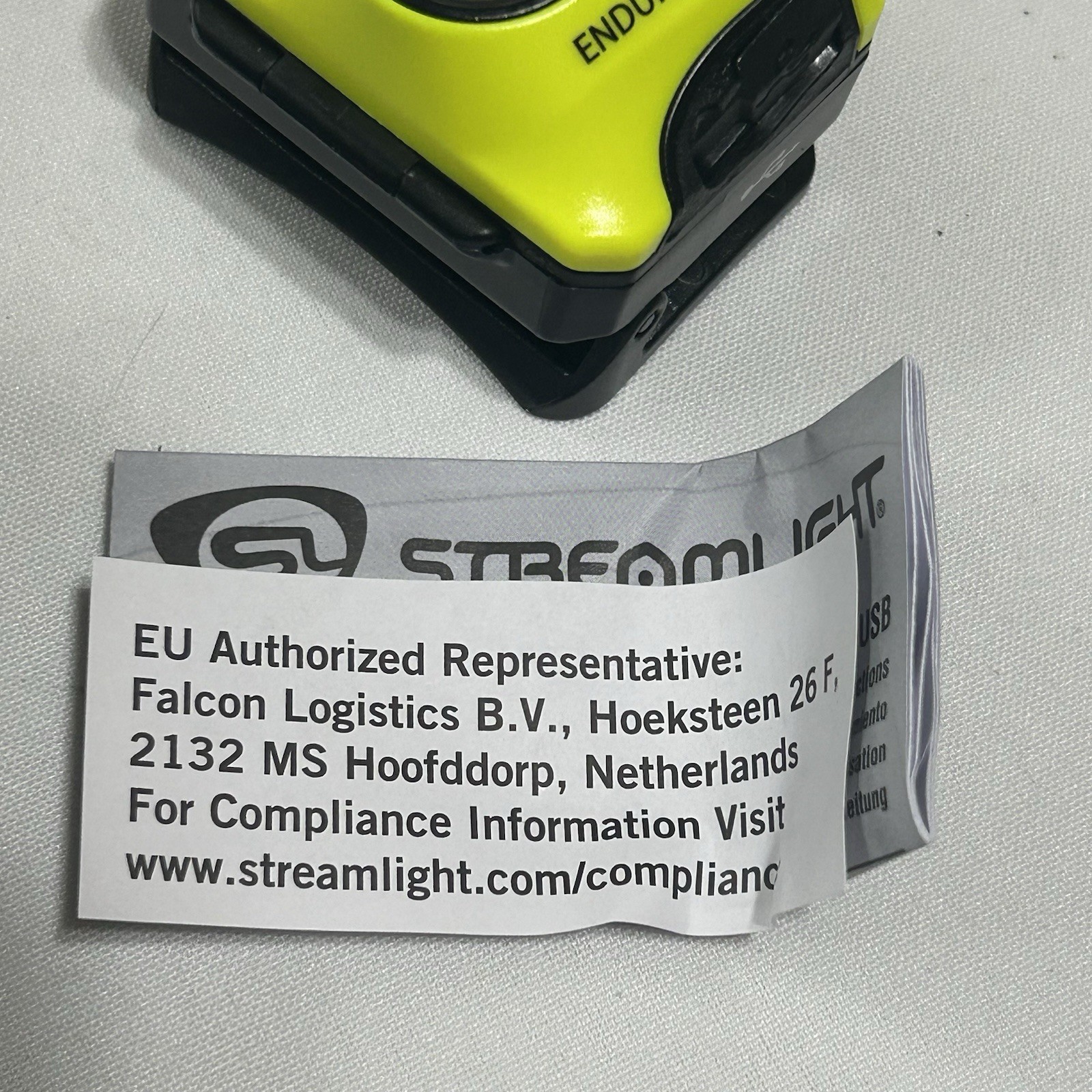 Streamlight Enduro® Pro Rechargeable USB LED Headlamp Flashlight Yellow 61435