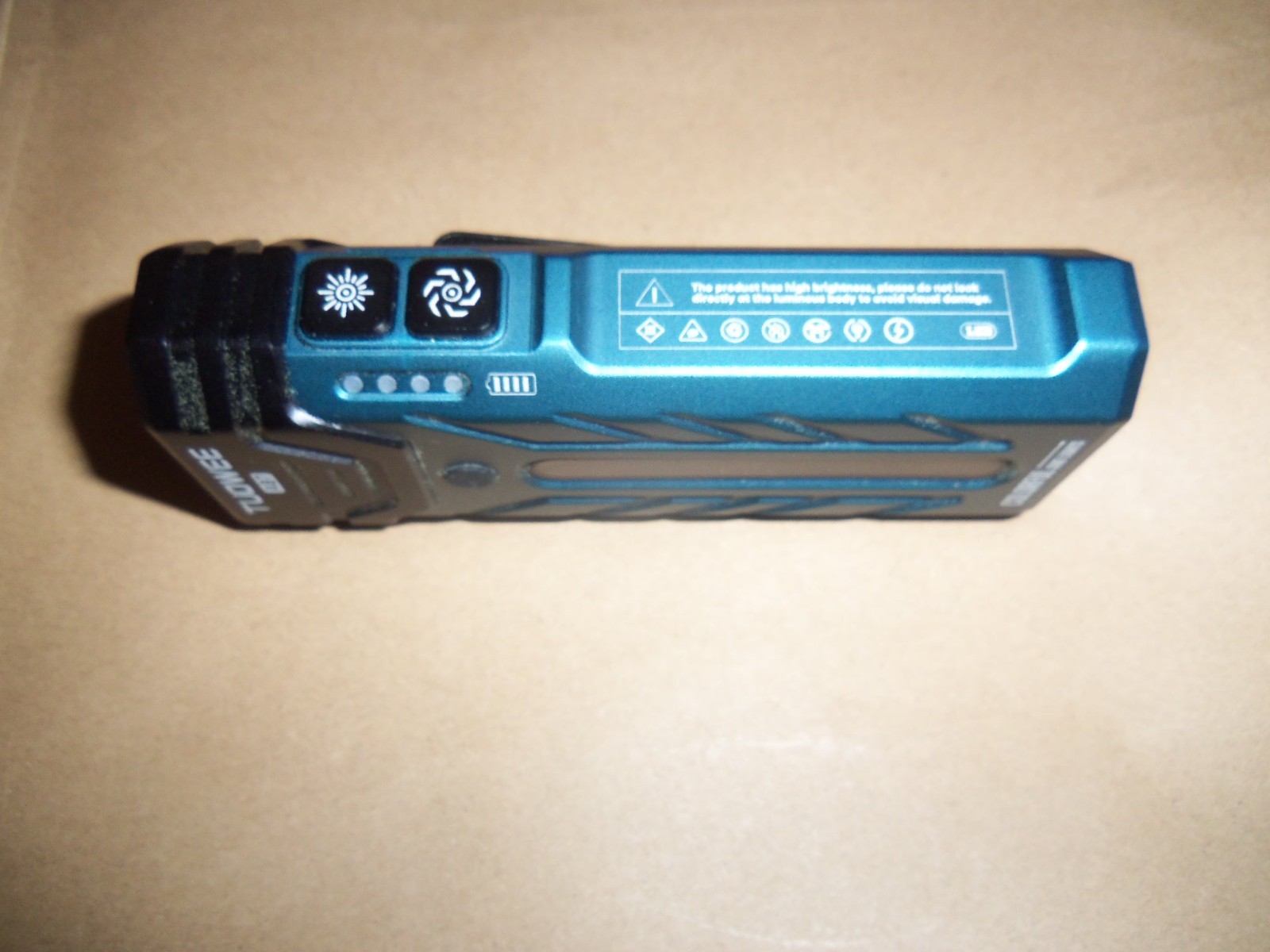 TUOWEE AB7 EDC Tactical Flashlight Rechargeable, Dual Modes 3,250 Lumens LOOK!