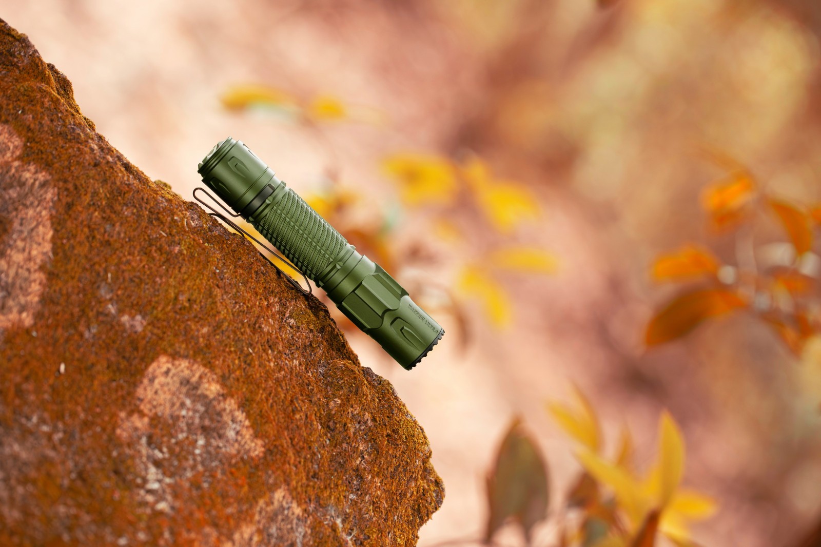Olight Warrior Ultra OD Green 2500 Lumens Tactical Flashlight with OAL Material