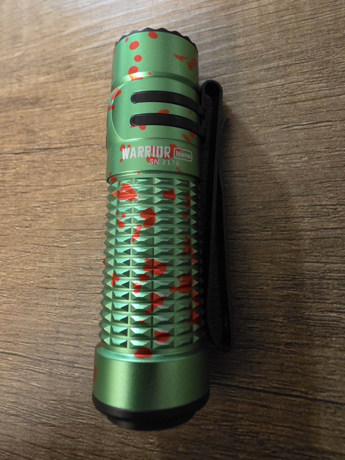 Olight Warrior Nano Zombie Green – LIMITED EDITION – DISCONTINUED – RARE