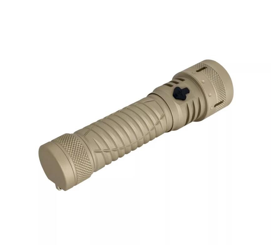 Vastlite Zoom LEP Flashlight 400 Lumen 3900 Feet Range USB Rechargeable Torch