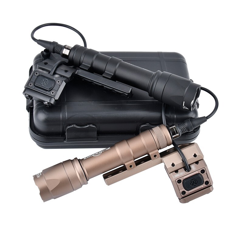 Tactical M600 M300 Offset Mount Weaponlight Modbutton Pressure Switch Base torch