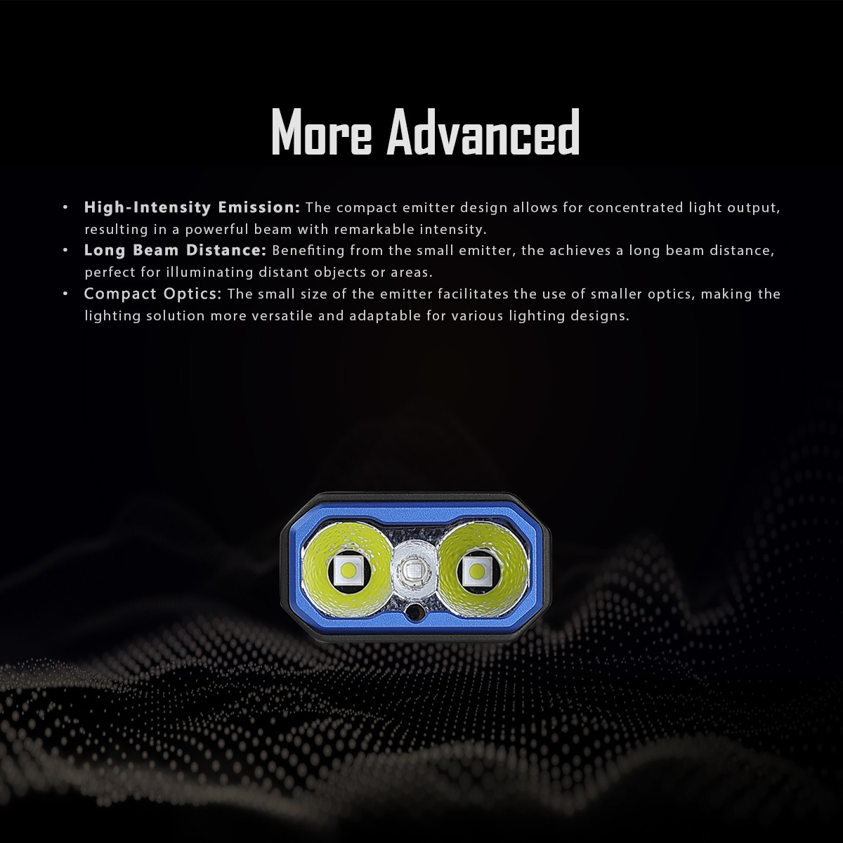 IMALENT GR35 High Power LED Flashlight 2800LM Long Distance Beam UV Green Laser