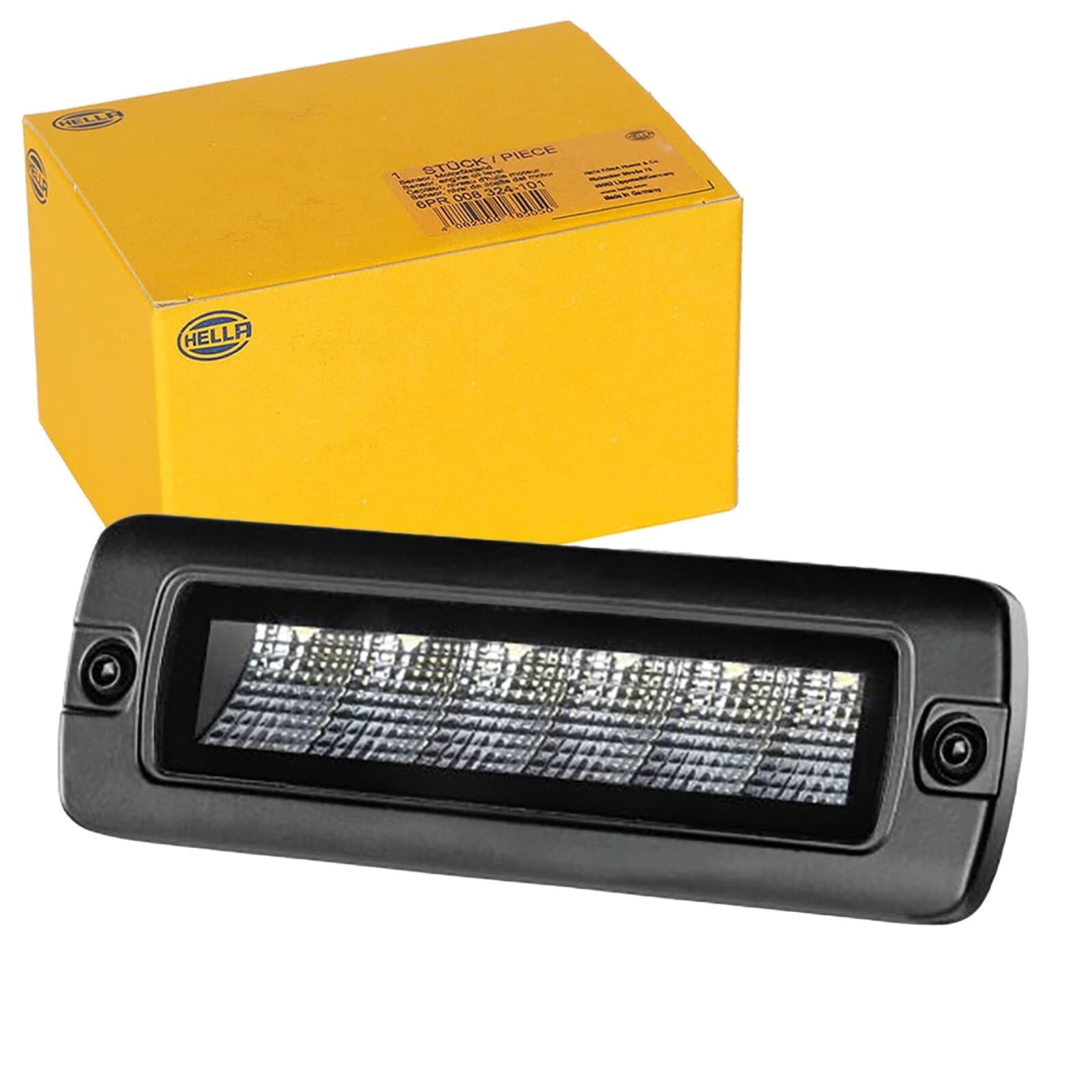 1FB 358 176221 LED Spotlight Black Magic Mini Lightbar 6.2 Inch 12/24V
