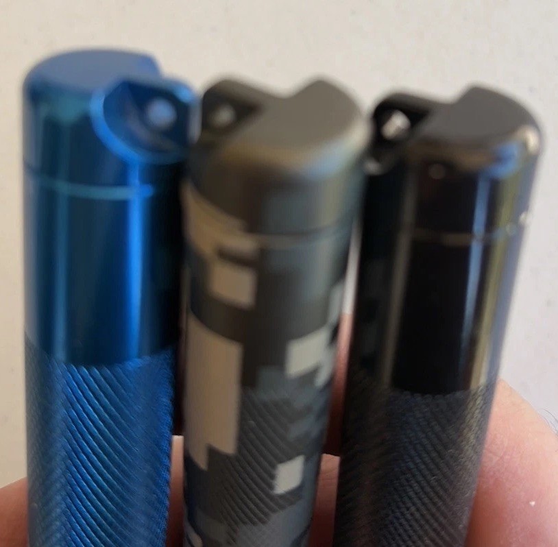 3 MagLite Mini AA Flashlights Compact Water-Resistant Pocket Size Camo BlackBlue