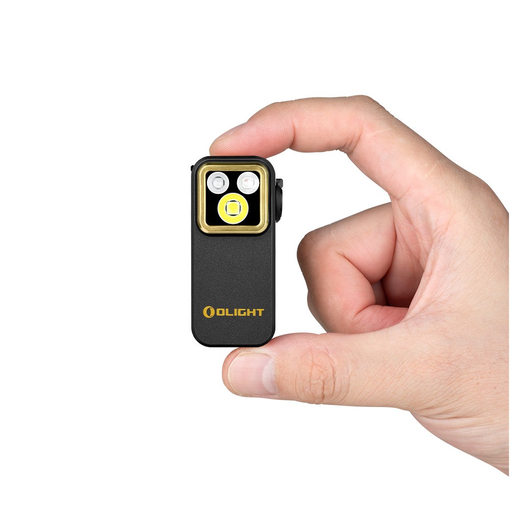Olight Oclip Pro S Black Multifunctional Clip Light & Oclip Headlamp Strap