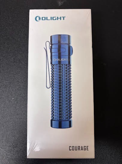 Olight Limited Edition (Courage) S2R Baton II Blue Titanium, LOW Serial #, BNIB