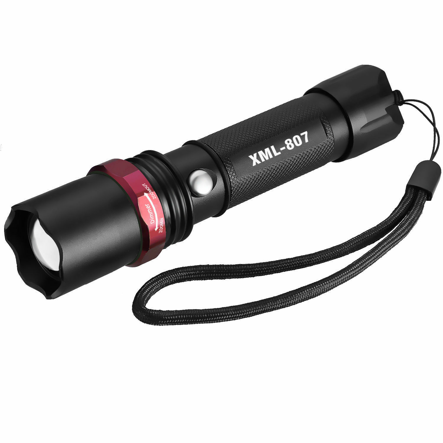 3 x Tactical 18650 Flashlight High Powered 5Modes Zoomable Aluminum