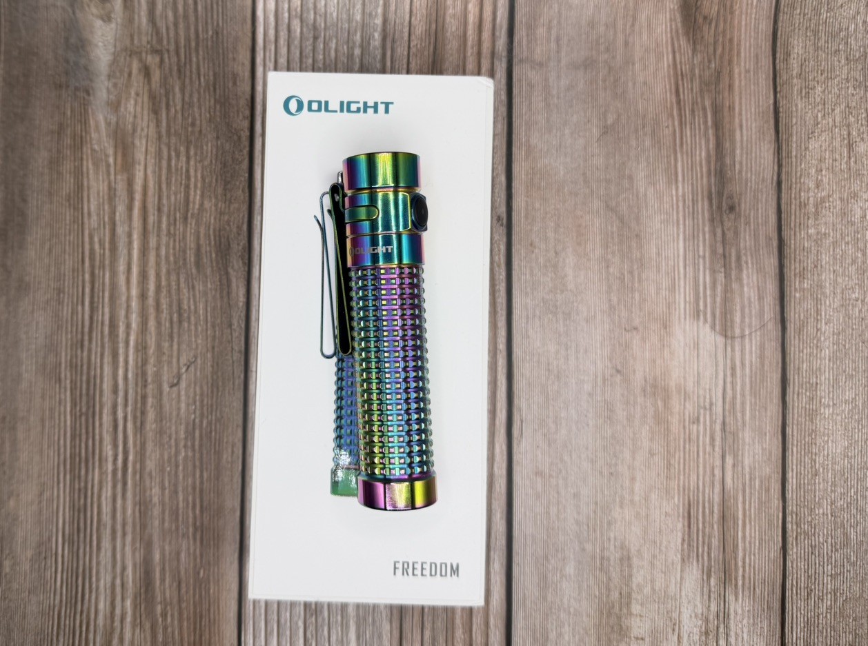 Olight S2R Baton II Ti Titanium FREEDOM, LIMITED EDITION