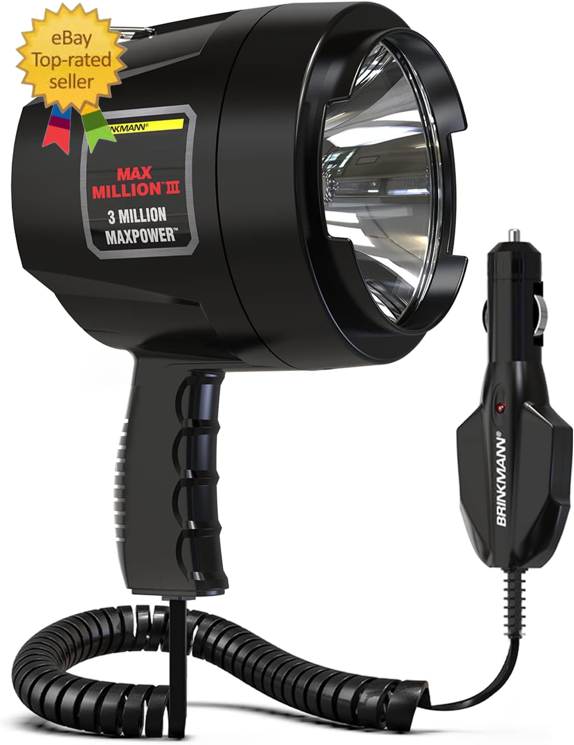 800-2301-0 Max Million III with 12V DC Charger Halogen Bulb Spotlight