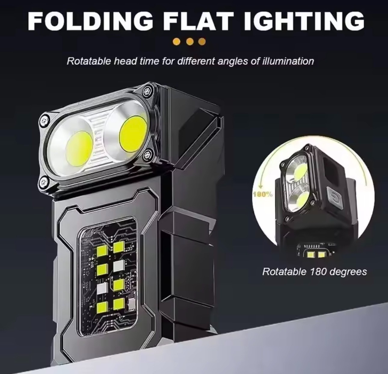 1200 Lumens Super Bright LED Tactical Flashlight Rechargeable LED Work Light