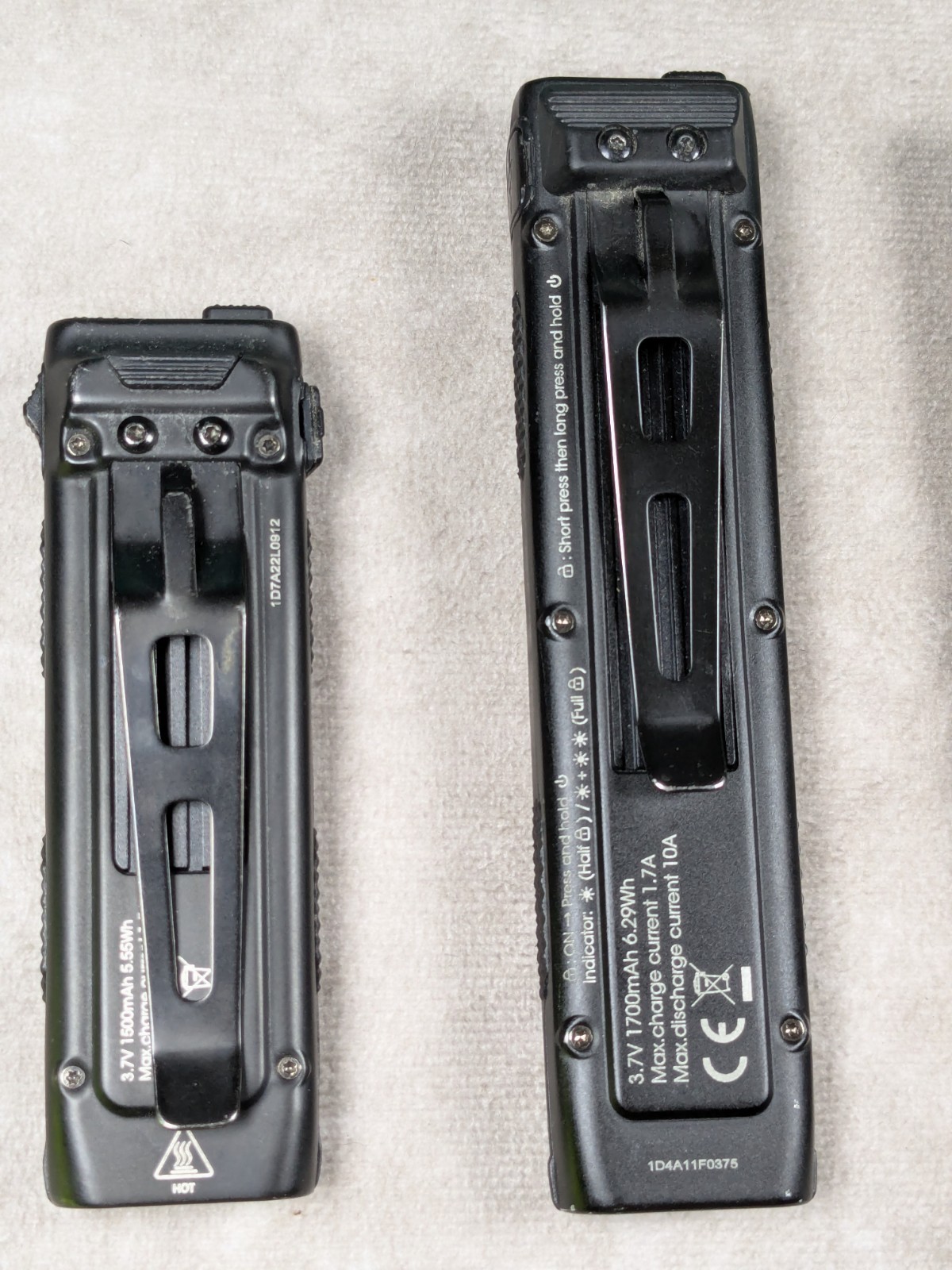 Nitecore Flashlight Lot EDC23 EDC25 EDC27 EDC29 EDC33 USB-C Rechargeable Tested