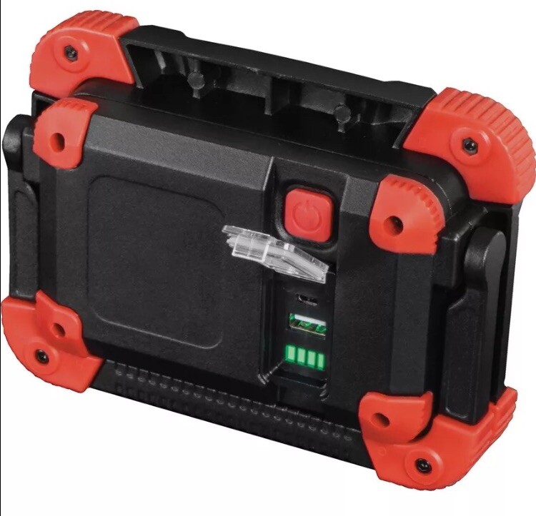 Coast WLR1 Work Black & Red 1150 Lumens Water Resistant Spotlight 30194
