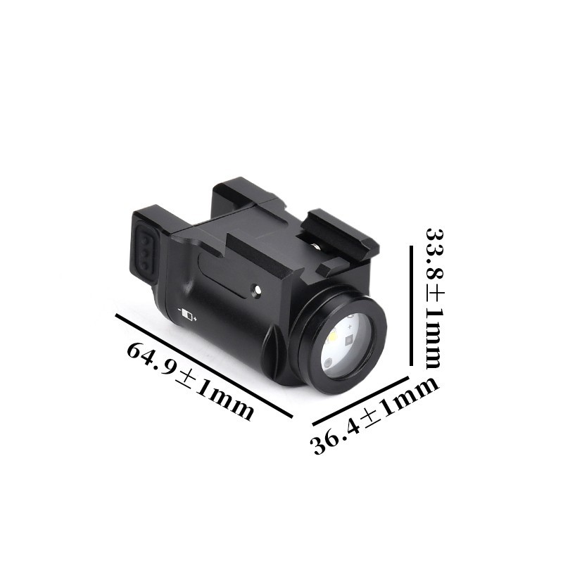 Metal Flashlight K-2P Zenitc KLESCH-2P Strobe Light Hunting LED Tactical Torch