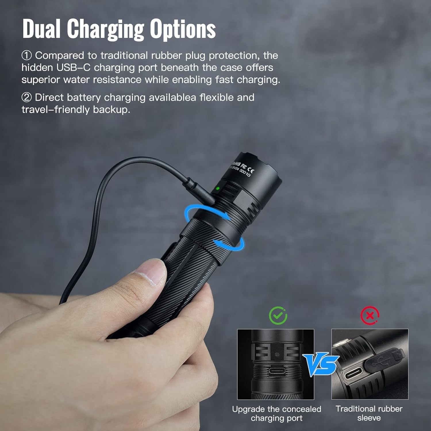 ThruNite Lynx Tactical Rechargeable Flashlight – 3100 High Lumens Free Shipping