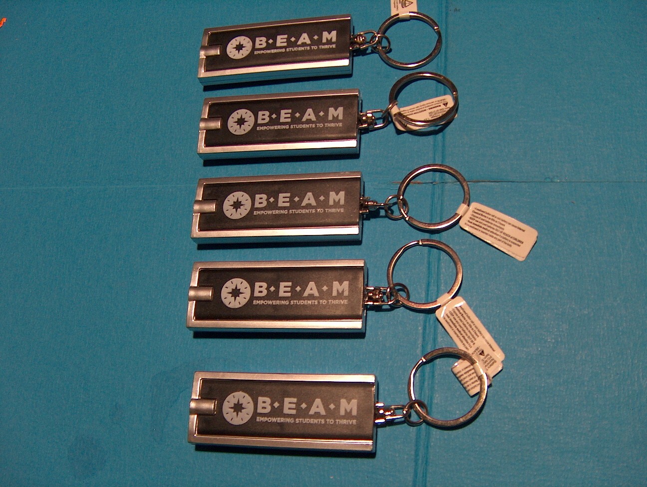 Flashlight Keychain 5 Pack Super Bright Mini Flashlight Key Ring w6