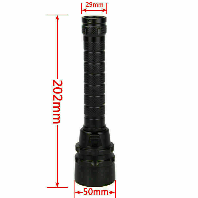 380000LM 5* LED Diving Torch UnderWater 220m Depth Waterproof Flashlight US