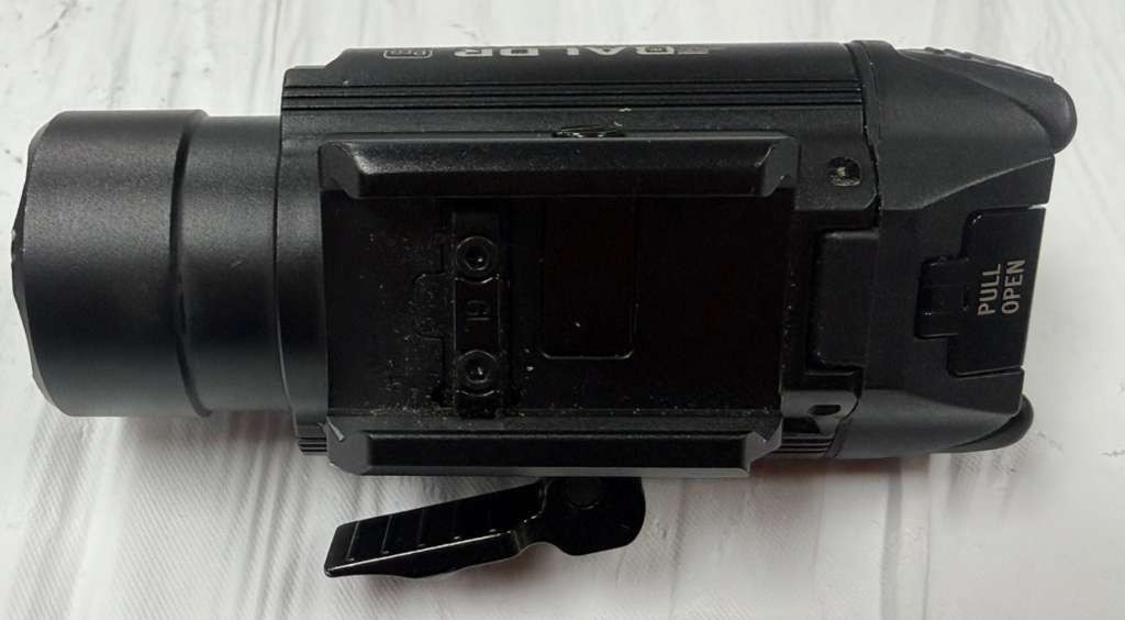 Used Olight Baldr Pro 1350 Lumen Pistol Flashlight w/ Green Laser Sight (Black)
