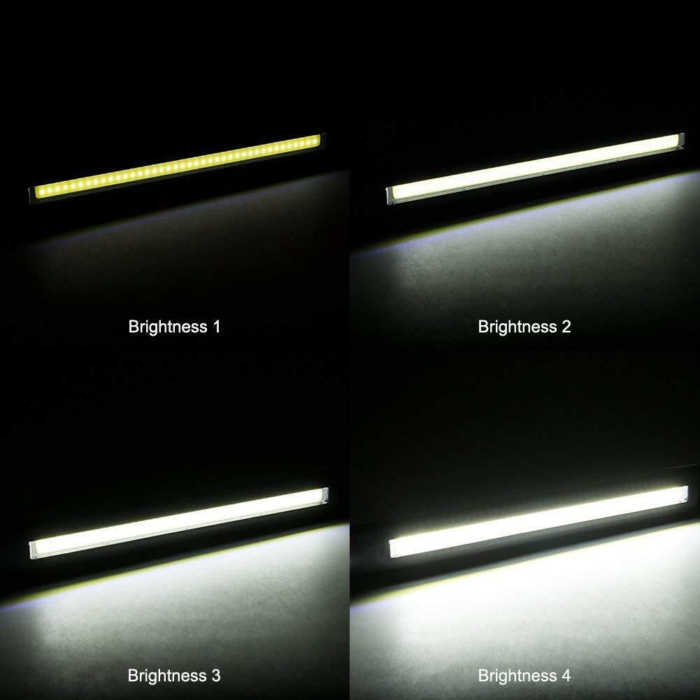 Rechargeable COB LED Slim Work Light Bright Flashlight Inspection Lamp Magnetic