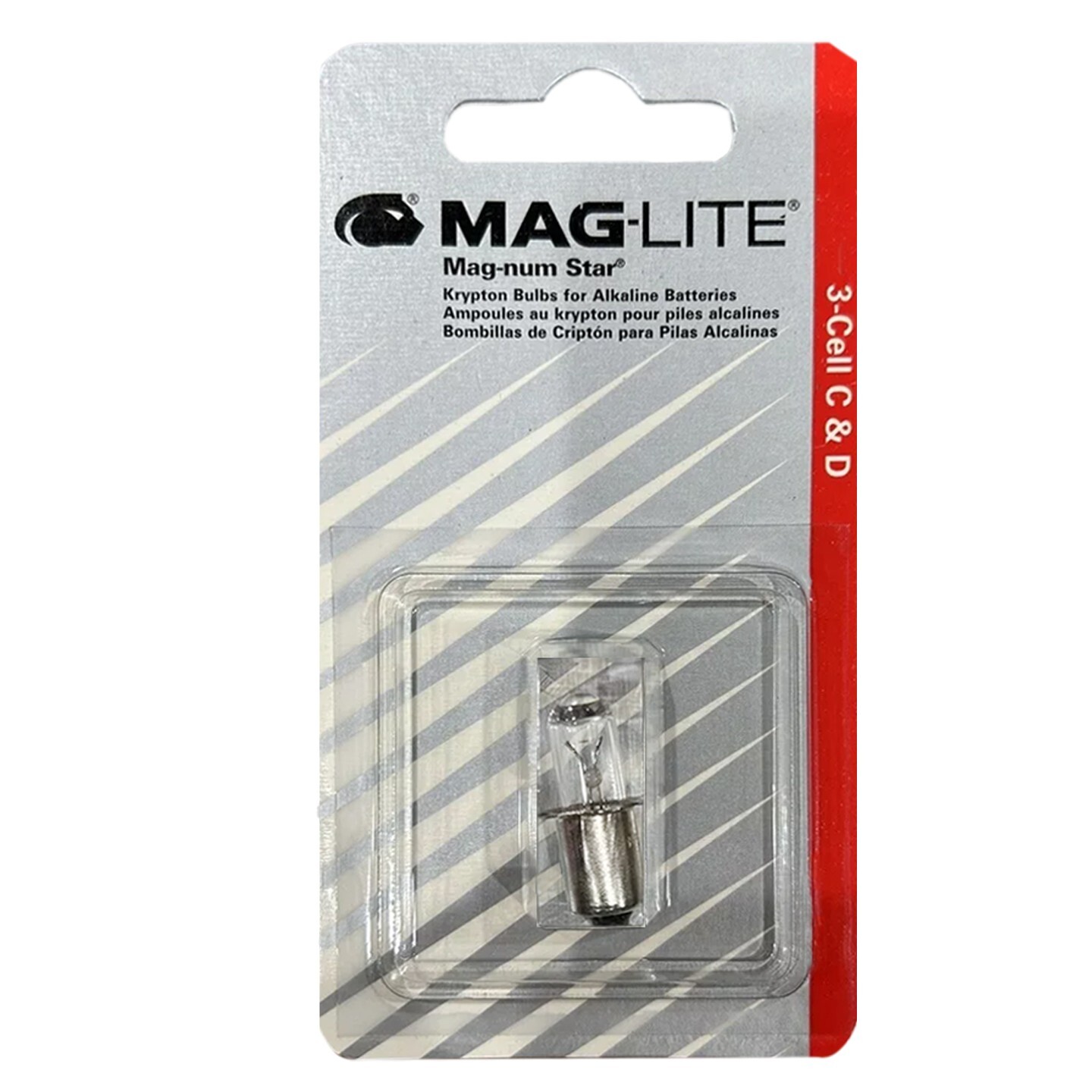 MAG-LITE Mag-num Star® Krypton Bulb for Alkaline Batteries Model LMSA301
